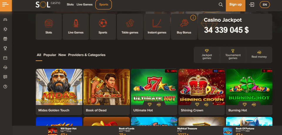 Gostamos desta ideia porque existem muitos sites de casino que colocam tudo, excepto slots, no mesmo separador. Encontrar os jogos que você deseja jogar torna-se difícil e demorado.